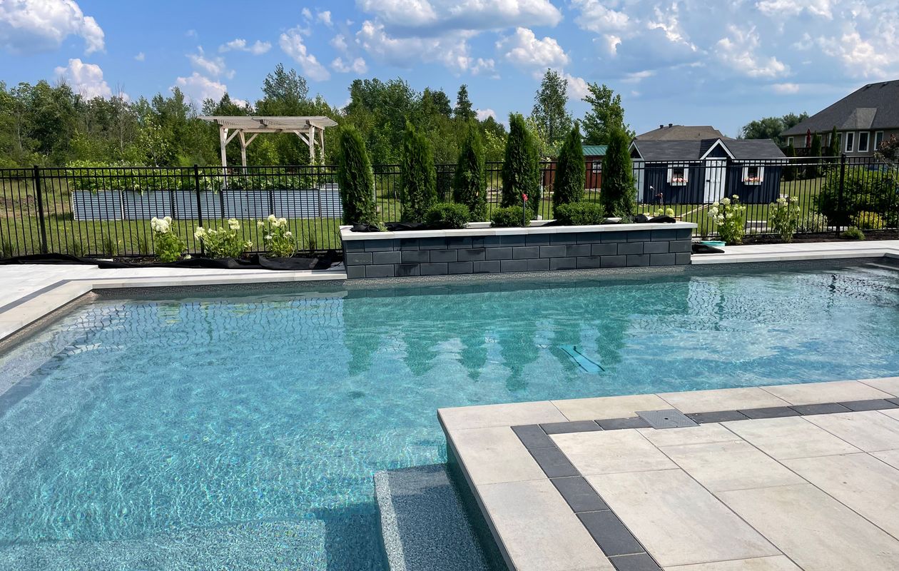 Backyard pool