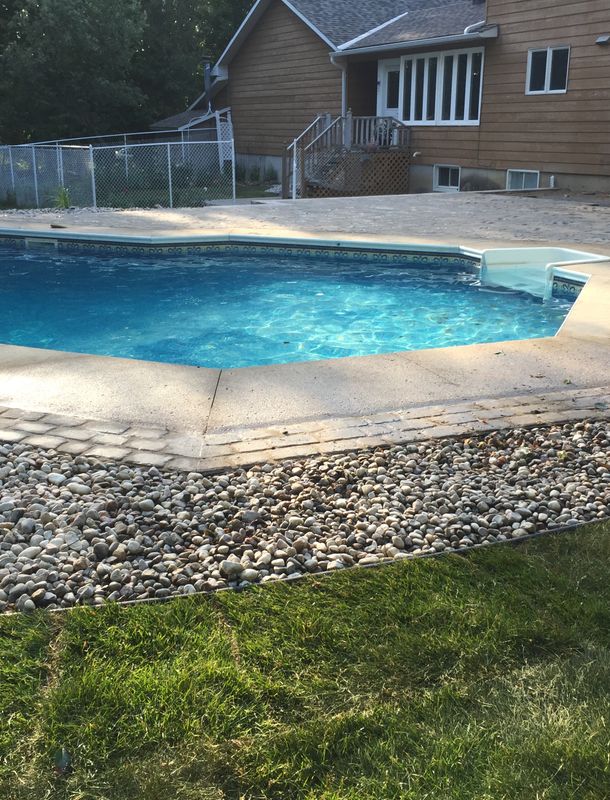 Backyard pool