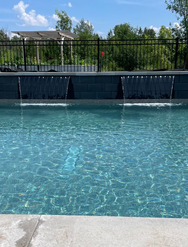 Backyard pool