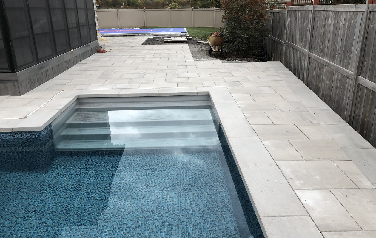 Backyard pool