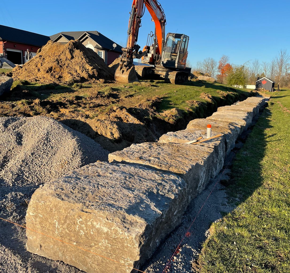 Retaining wall