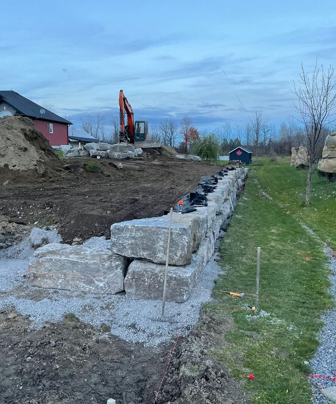 Excavation work